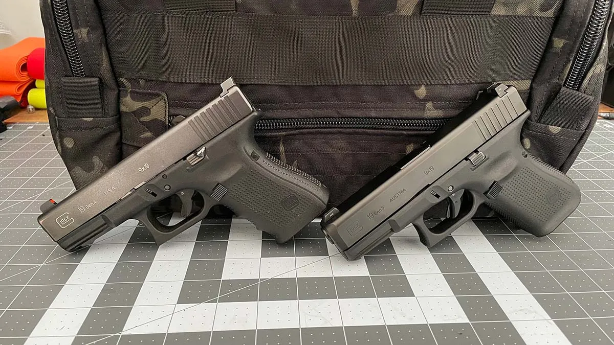 Glock 19 Gen 4 vs Gen 5