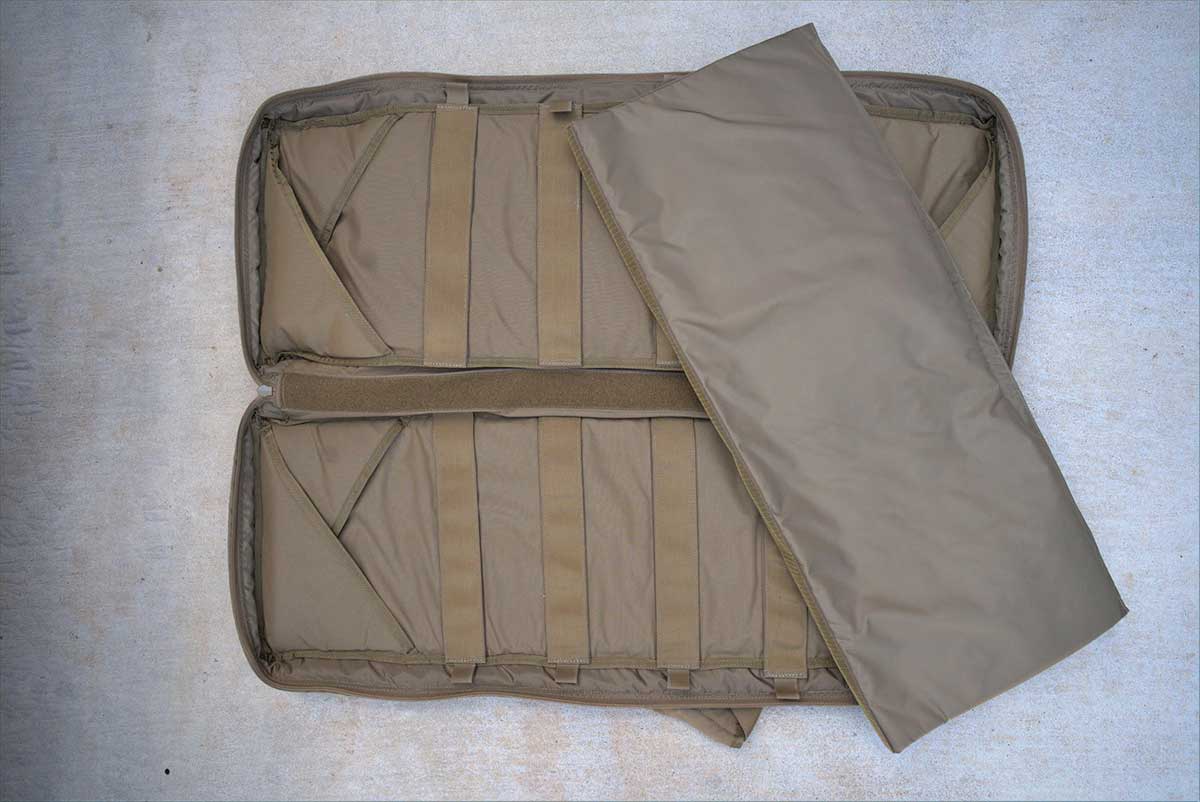 36" Tactical Rifle Case with divider mat Removed