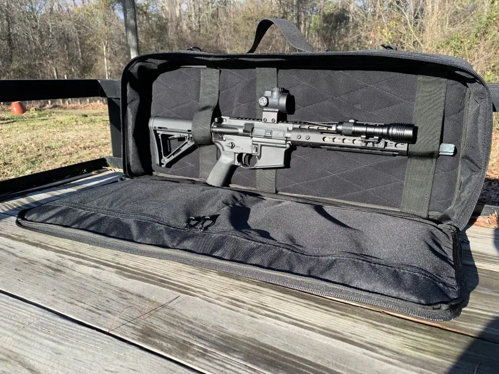 Short Barrel Rifle in Case