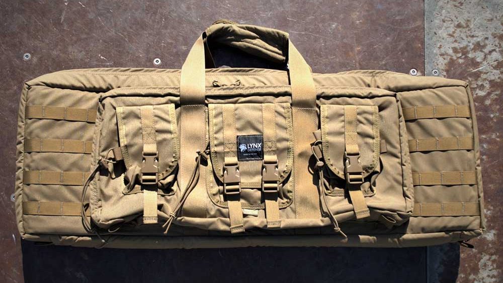 Tactical gun outlet bag