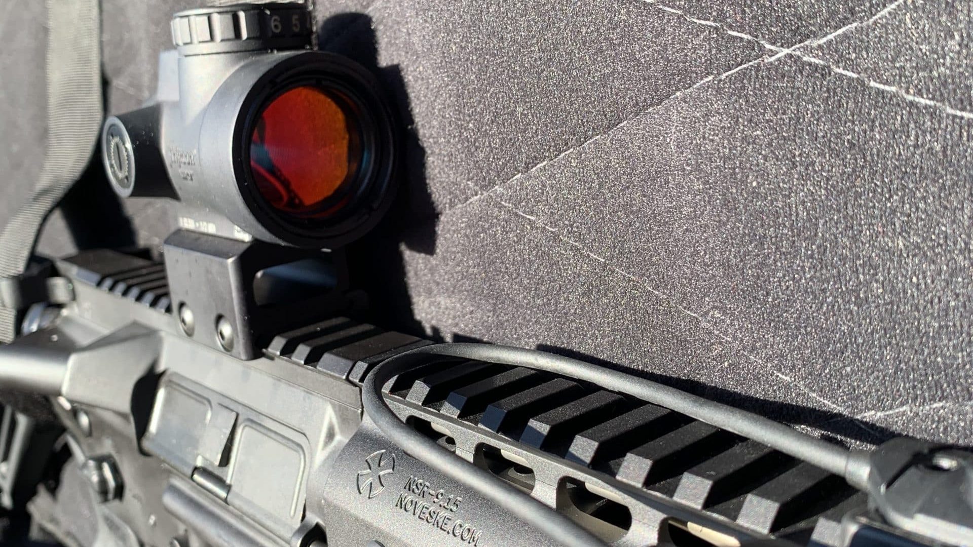 Noveske Rifle in Case with Trijicon MRO