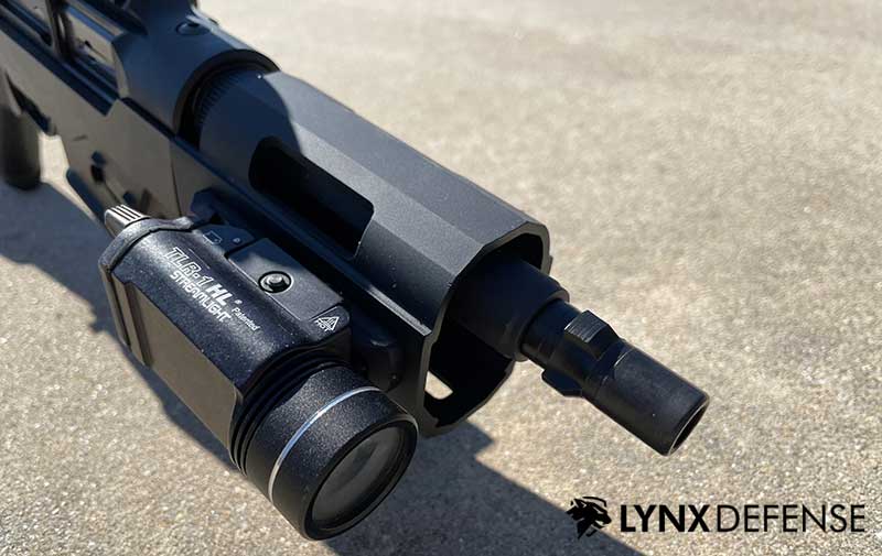 Ruger PC Charger with mounted light