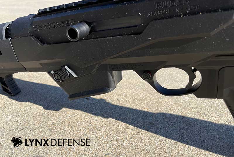 Left side of the Ruger PC Charger