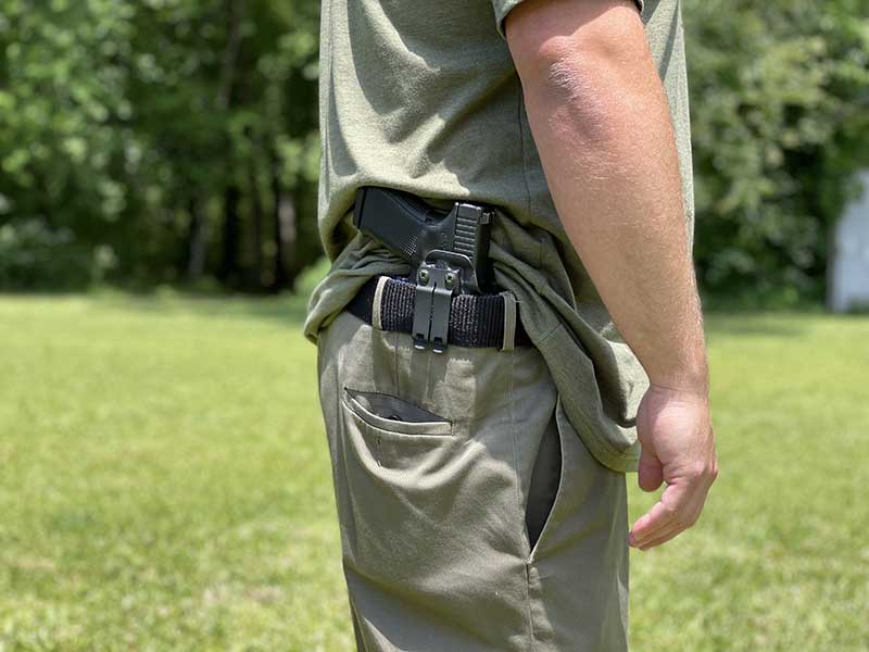 Glock 19 Concealed Carry with Harry’s Holsters Singleton