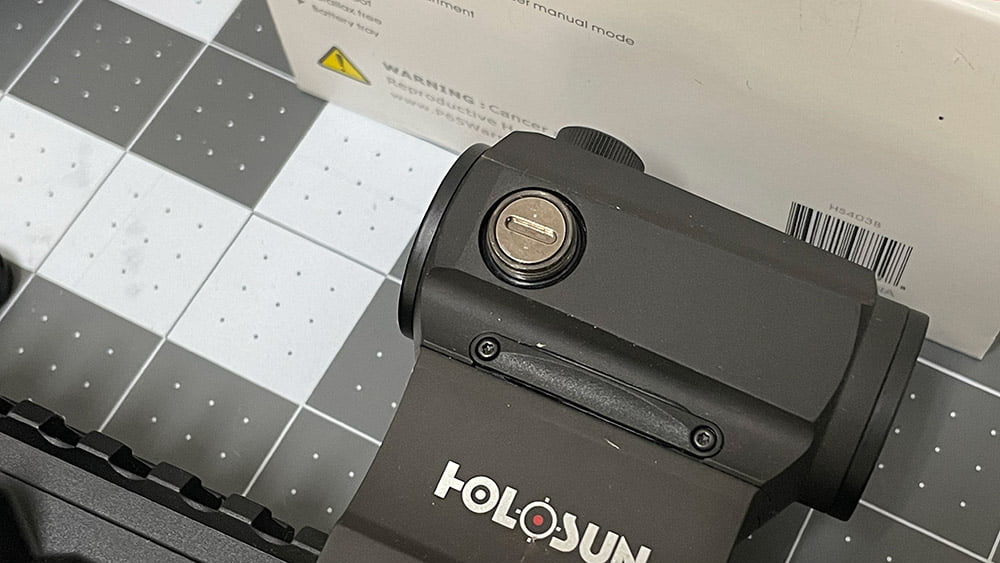 Holosun HS403B Adjustment Knob