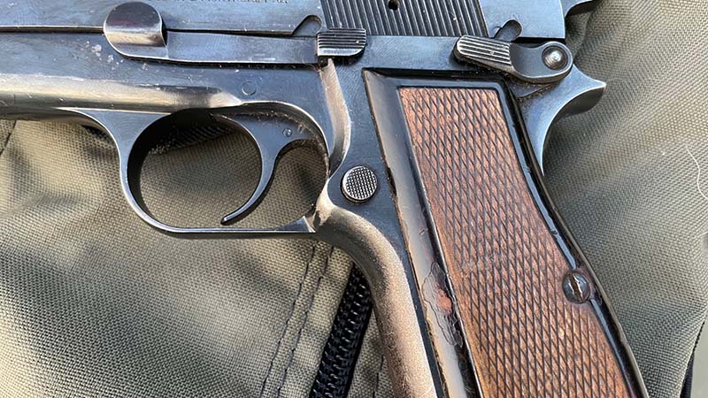 Browning Hi-Power Mag Release Button