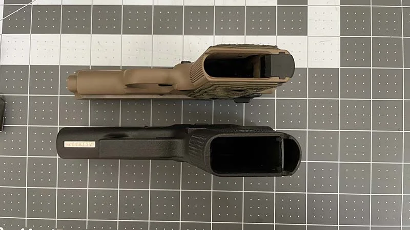 Magazine Well Comparison of the P938 vs Glock 43