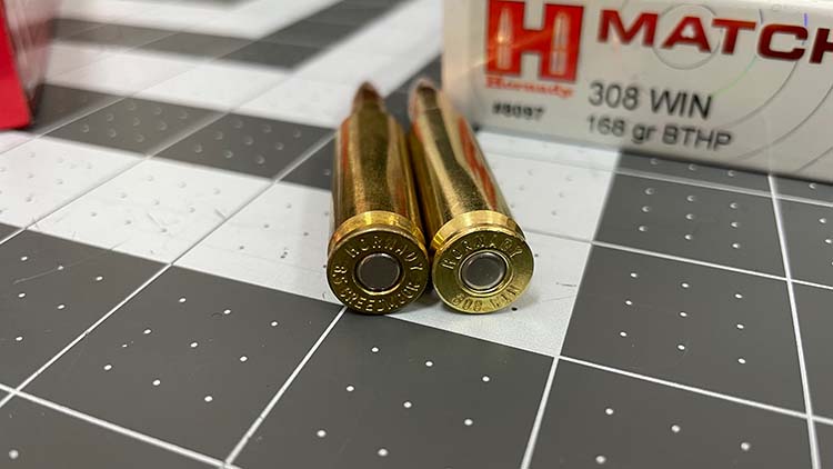 6.5 Creedmoor and .308 Winchester Headstamp comparison