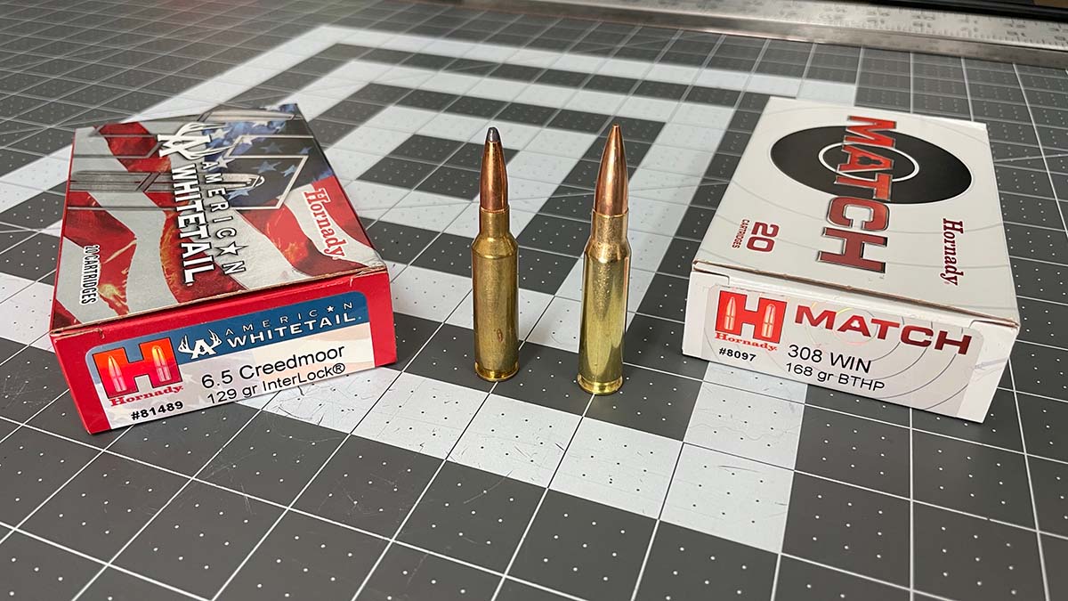 6.5 Creedmoor vs .308 Winchester