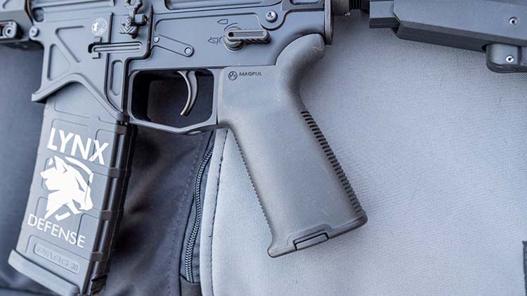 Magpul Grip on BAD-LW 556