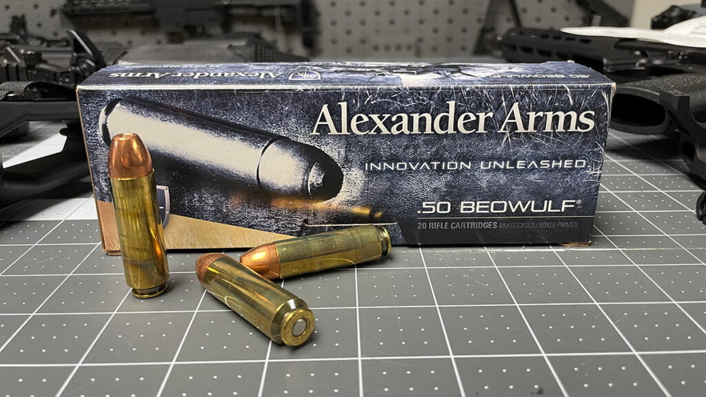  50 beowulf is this the ultimate big boy ar 15 round 