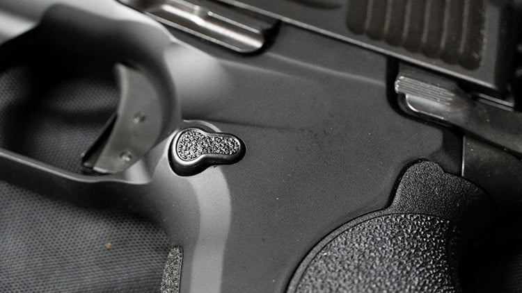 Smith and Wesson CSX Magazine Release Button