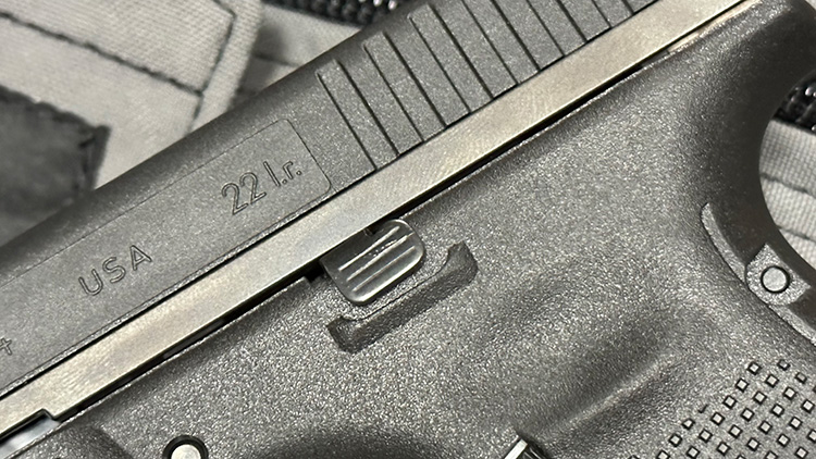 Glock 44 slide release