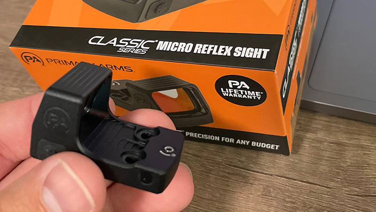 Primary Arms Micro Reflex Sight First Look