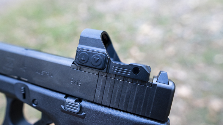 Primary Arms Micro Reflex Sight Operation Buttons