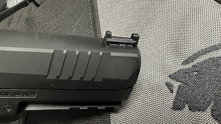 sig p322 missing sights