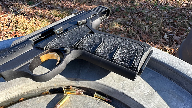 Grip on the Browning Buck Mark