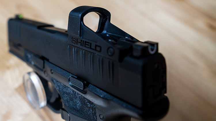 Shield SMSc on the Hellcat Pro