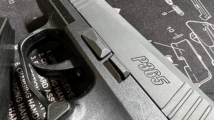 sig p365 slide stop