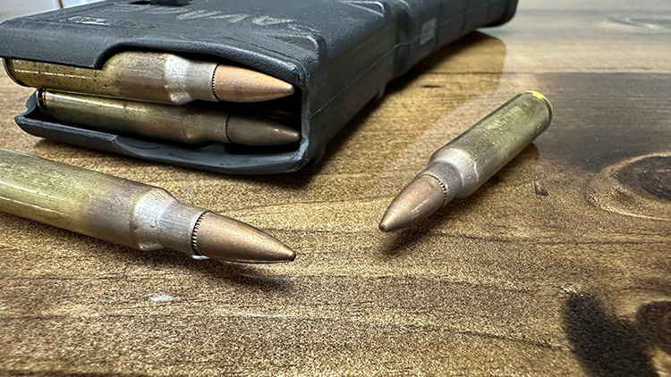 5.56 Full Metal Jacket (FMJ) Ammo