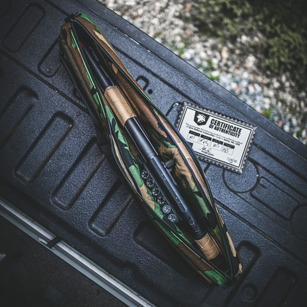 Short Shotgun Bag for Mossberg Aftershock M81 Top Down