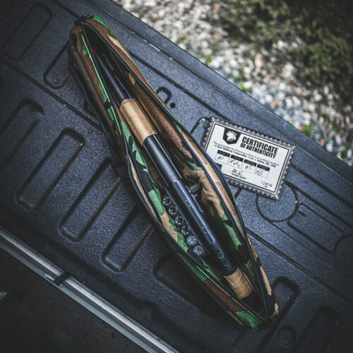 Short Shotgun Bag for Mossberg Aftershock M81 Top Down