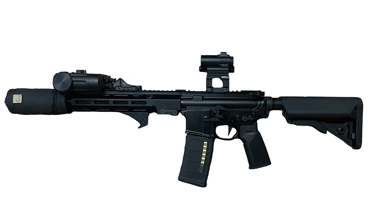 Geissele 10.3" SBR in Luna Black - Kitted