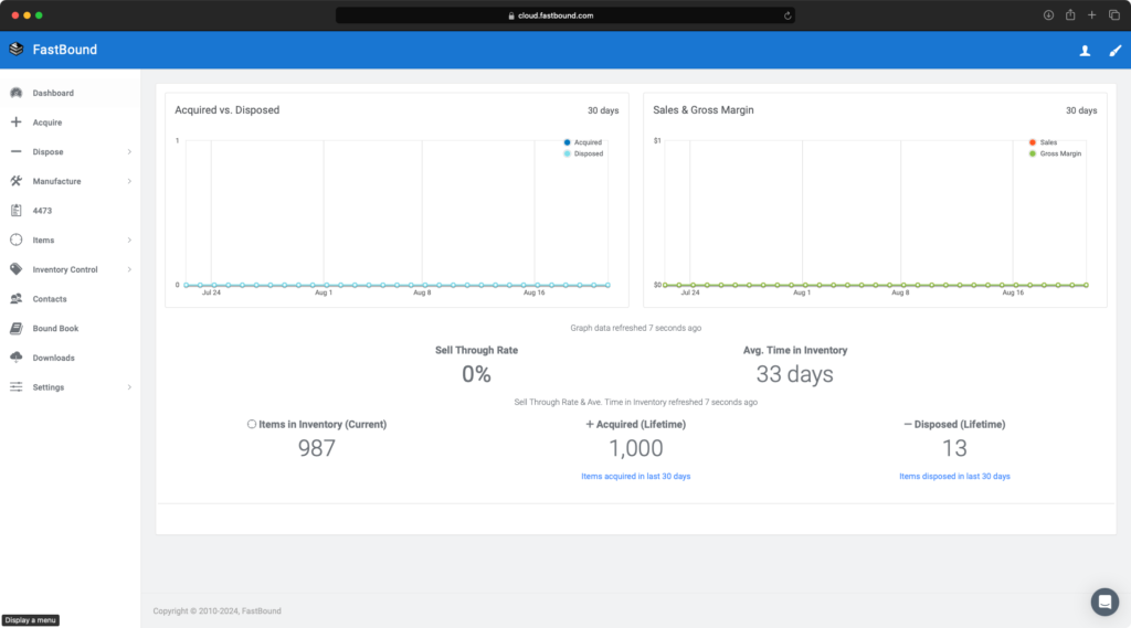 FastBound Dashboard