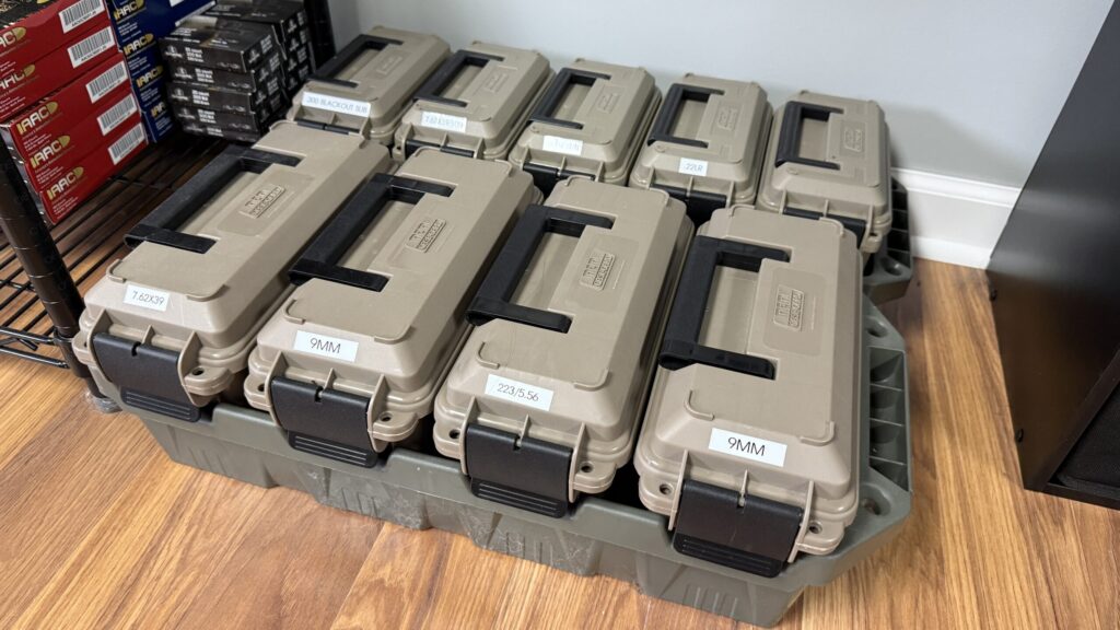 4 case ammo storage