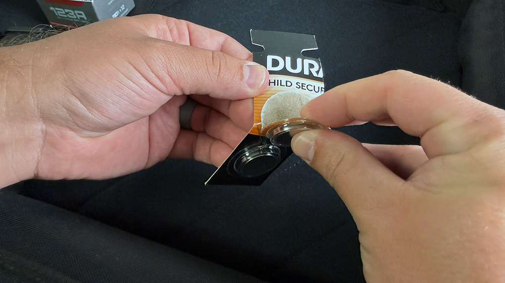 coin battery opening